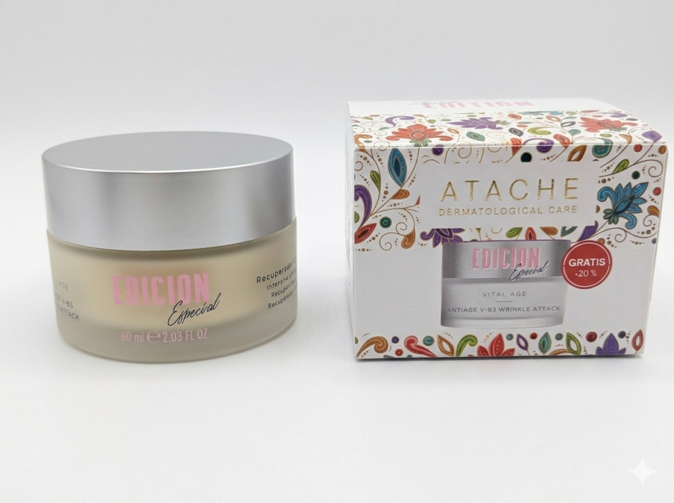 VITAL AGE Antiage V~B3 Wrinkle Attack Крем с ретинолом и ниацинамидом (60 мл)