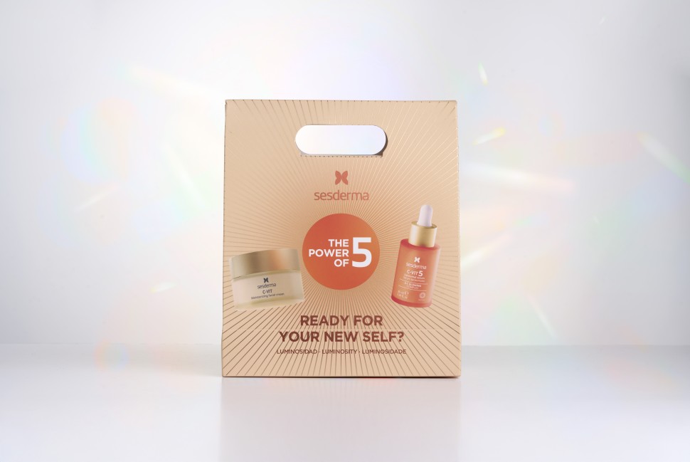 ПРОМОНАБОРSESDERMA:C-VIT 5 Сыворотка 30мл +C-VIT Крем увлажняющий 50мл