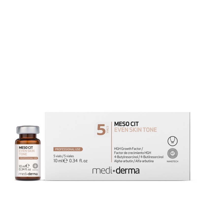 MESO CIT EVEN SKIN TONE - Сыворотка с фактором роста HGH, 10 мл
