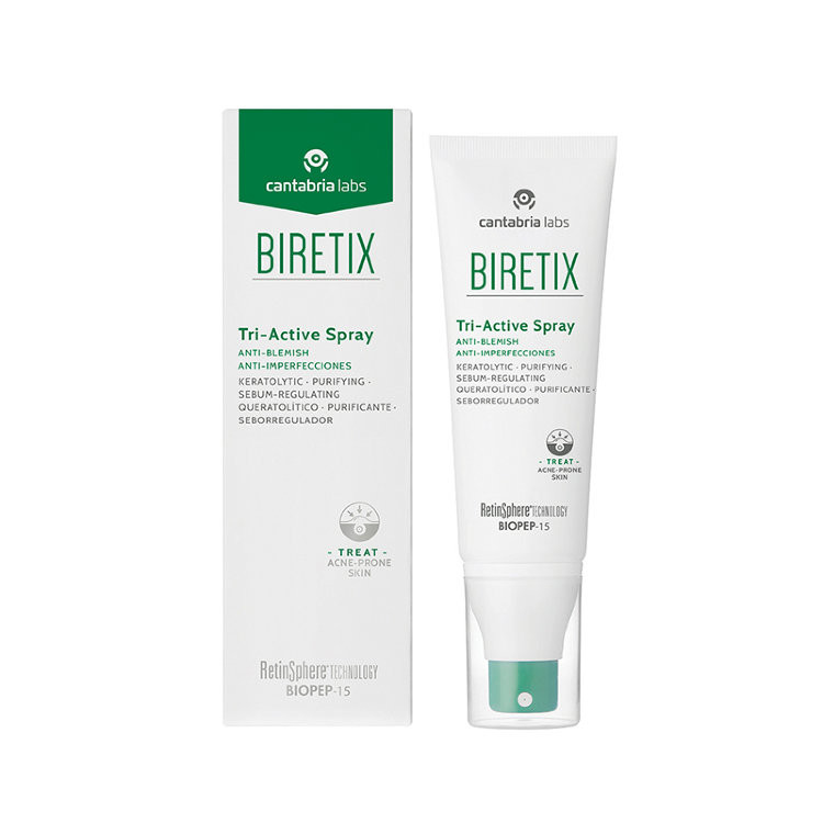BiRetix - Tri-Active SPRAY Anti-Blemish- Спрей Три-Актив анти-акне, 100мл