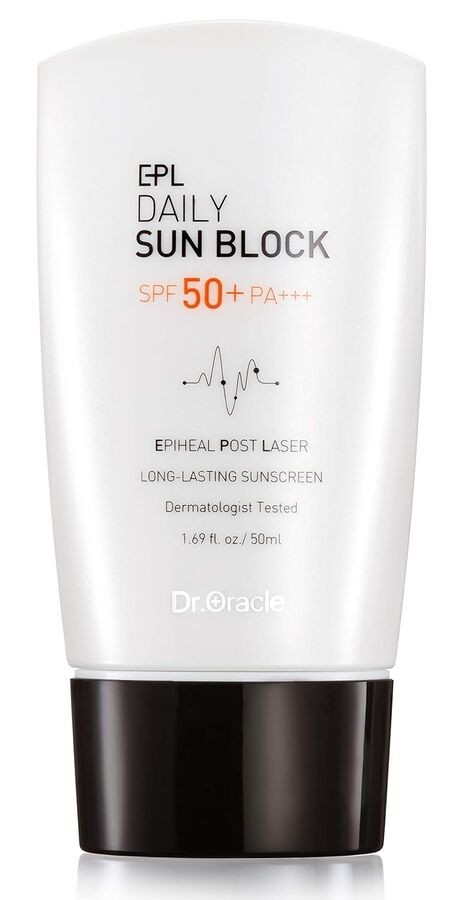 EPL Daily Sun Block SPF50+ PA+++ - Ежедневный солнцезащитный крем SPF50+ (50мл)