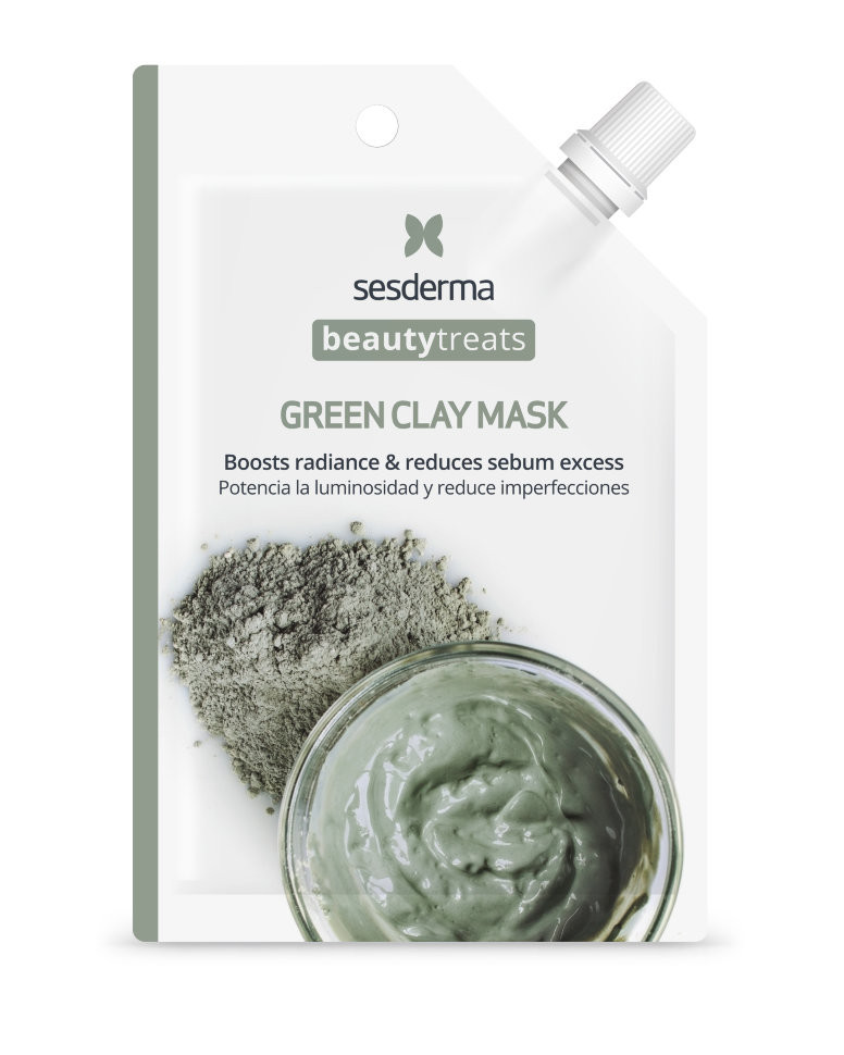 BEAUTYTREATS Green clay mask - Маска глиняная д/лица 02.22