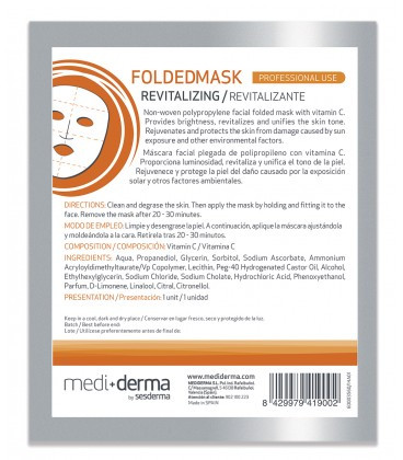 FOLDED MASK REVITALIZING- Ревитализирующая маска для лица, 1шт  (MD)