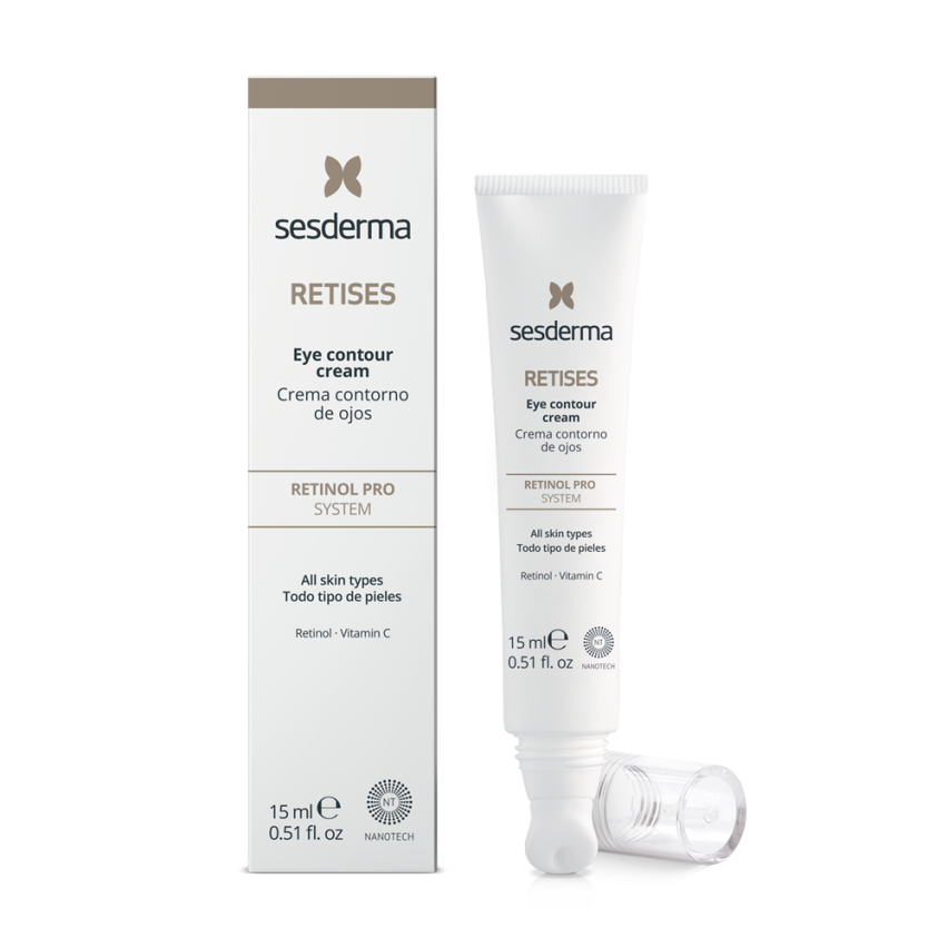 RETISES Eye contour cream – Крем-контур омолаживающий для зоны вокруг глаз, 15 мл (CERAMIC APPLICATOR)