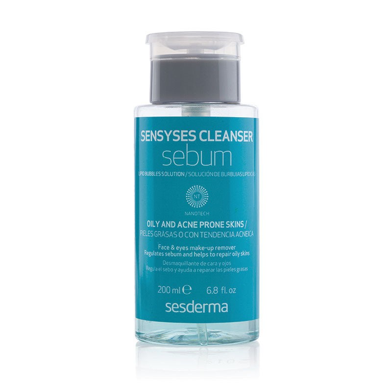 SENSYSES Cleanser SEBUM- Липосомальный лосьон для снятия макияжа, 200 мл 1SENSYSES CLEANSER Sebum – Лосьон липосомальный для снятия макияжа, 200 [M].