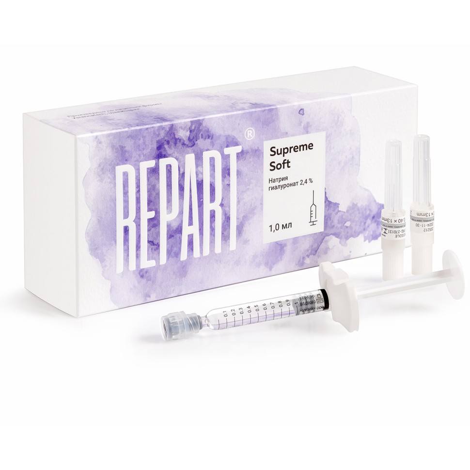 Имплантат внутридермальный Repаrt Supreme Soft, объемом 1 мл № 2