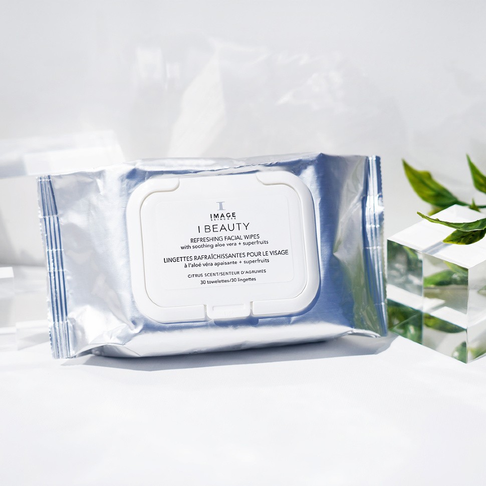 I-BEAUTY Refreshing Facial Wipes - Очищающие салфетки для лица, 30 шт [M].