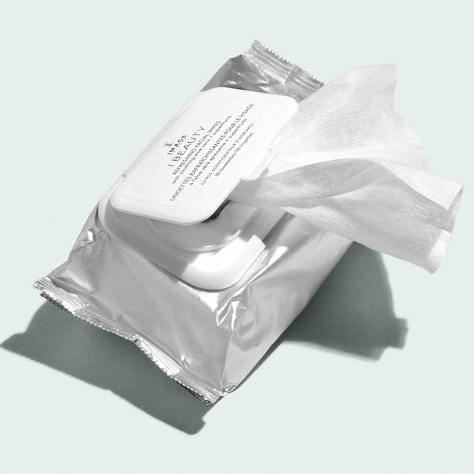 I-BEAUTY Refreshing Facial Wipes - Очищающие салфетки для лица, 30 шт [M].