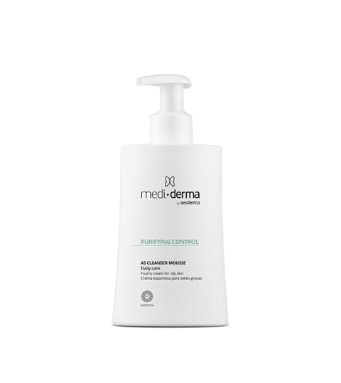 PURIFYING CONTROL AS CLEANSER MOUSSE - Крем-пенка для жирной кожи, 185 мл [M].