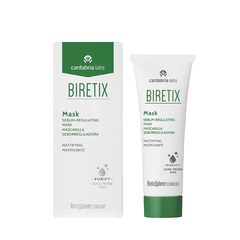 BiRetix Mask Sebum-Regulating-Себорегулирующая маска 25мл 08.24