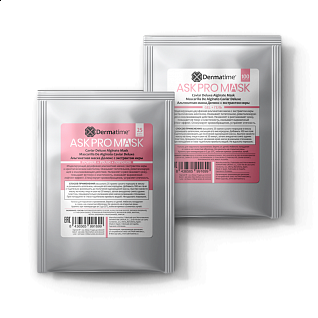 ASK PRO MASK - Альгинатная маска ДЕЛЮКС С ЭКСТРАКТОМ ИКРЫ, 25 г+100 мл