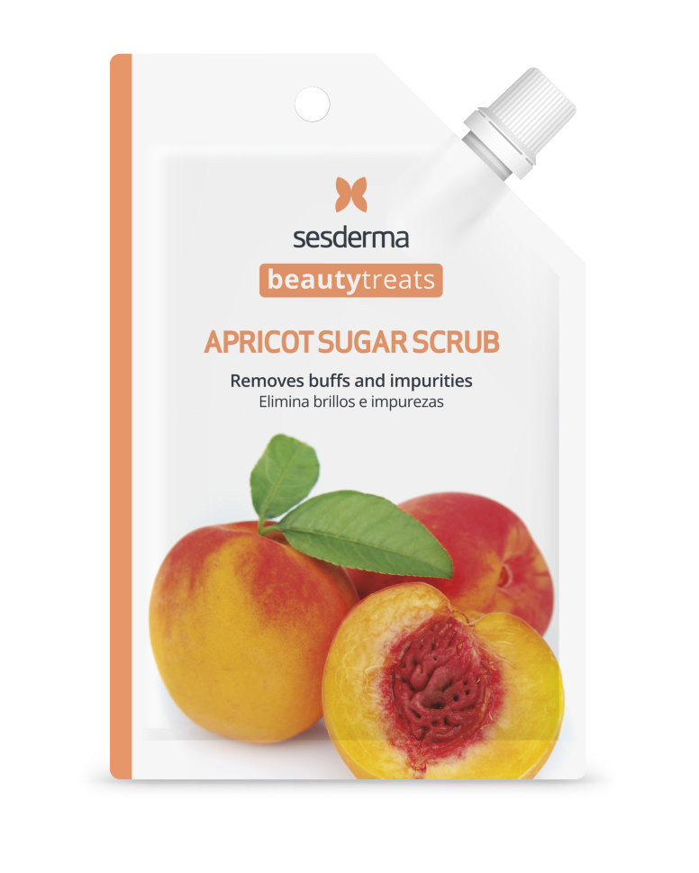 BEAUTYTREATS Apricot sugar scrub mask - Маска  скраб для лица