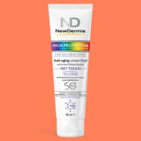 HIGH PROTECTION DRY TOUCH anti-aging cream fluide SPF 50+ PPD 24 — Дневной омолаживающий крем, 100мл