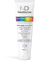 HIGH PROTECTION DRY TOUCH - Дневной омолаживающий крем-флюид c матирующим эффектом