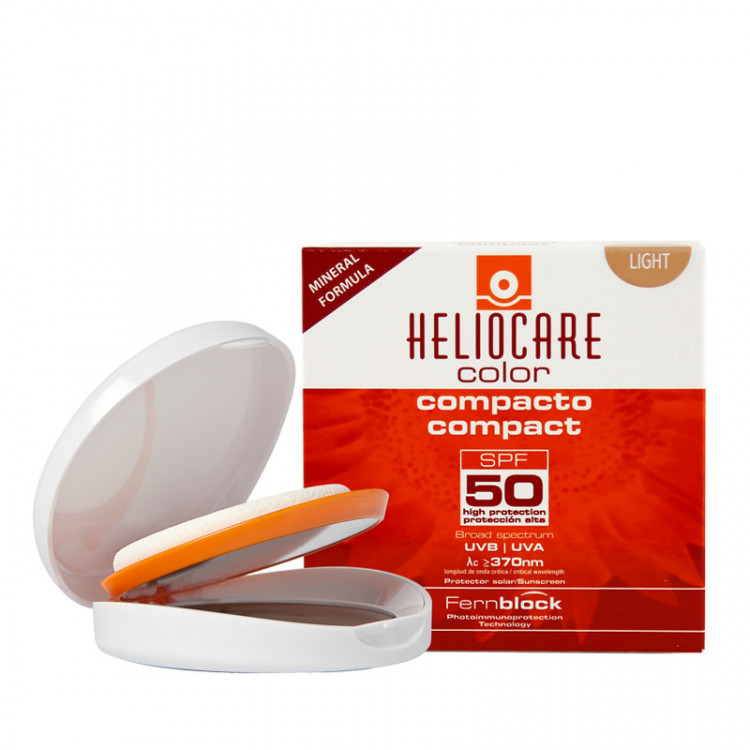 HELIOCARE Oil Free-Крем-пудра компактная с SPF50 для ж/кожи(натуральный)10г