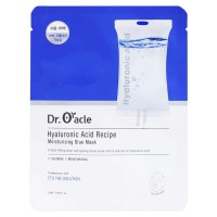 Hyaluronic Acid Recipe Moisturizing Blue Mask - Маска «Гидробаланс» с гиалуроновой кислотой25мл
