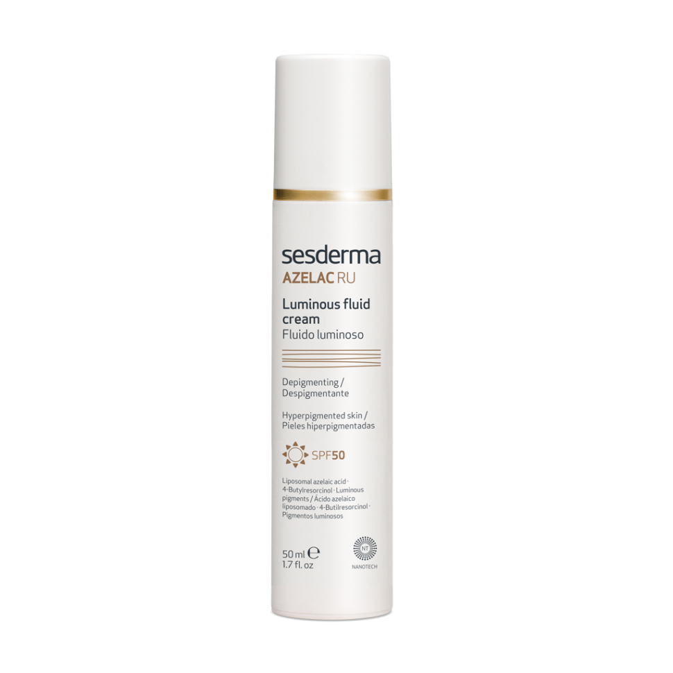 AZELAC RU Luminous Fluid Cream SPF50- Эмульсия для сияния кожи СЗФ50, 50мл.