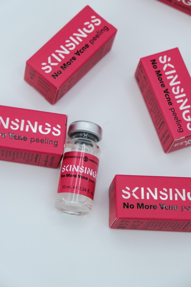 Пилинг SKINSINGS no more acne peeling для глуб. очищения и подсушивания кожи склонной к акне, 10мл