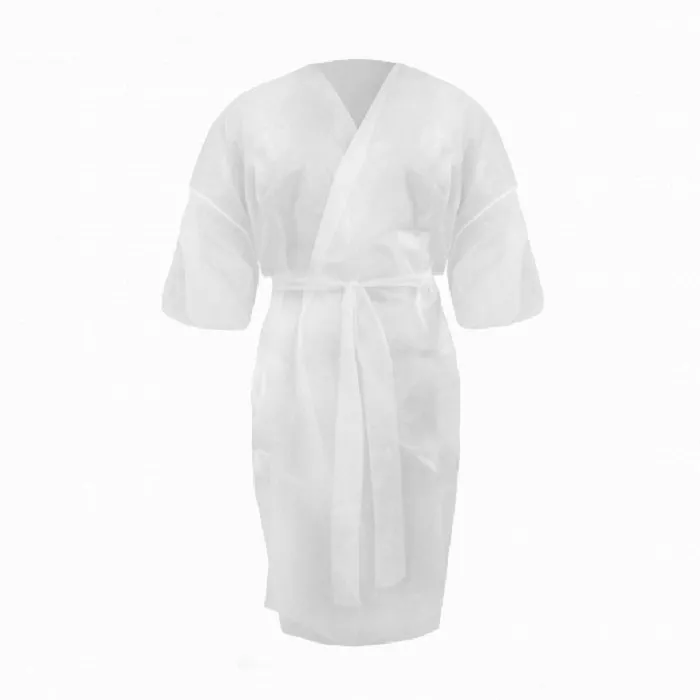 Халат кимоно с рукавами SMS(люкс) белый 5 шт/упк., 02-190 срок 04.22