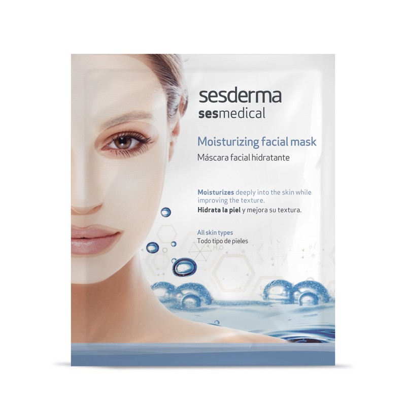 SESMEDICAL Moisturizing Facial Mask - Маскадля лица увлажняющая, 1шт(MD)