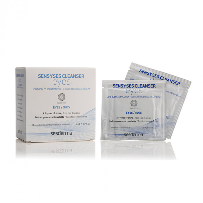 SENSYSES Cleanser EYES- Салфетки для снятия макияжа с глаз