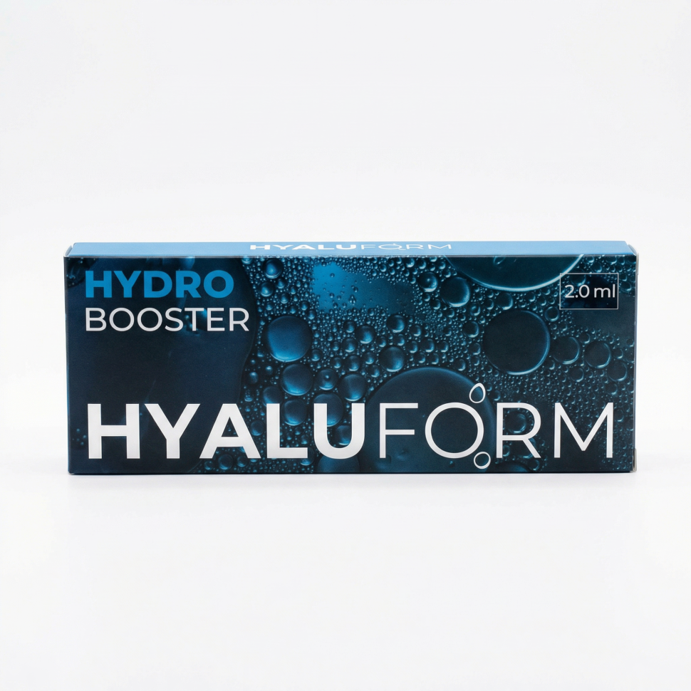 Гиалуформ Биоревитализант HYDRO BOOSTER 1% (NEW, +объем и ребрендинг), 2 мл, шприц