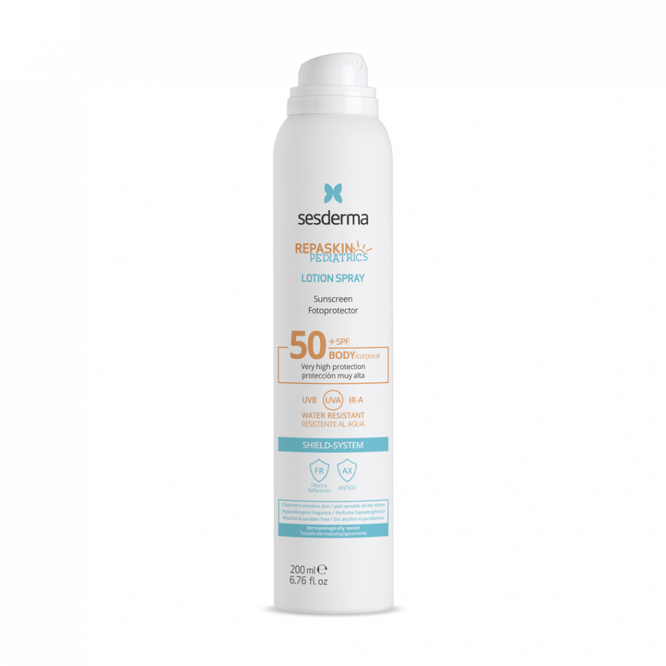 REPASKIN PEDIATRICS Lotion spray baby SPF 50 - Солнцезащитный лосьон для детей, 200 мл