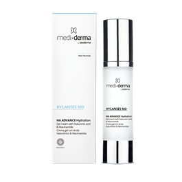 HYLANSES MD HA advance hydration - Гель-крем для лица увлажняющий, 50 мл