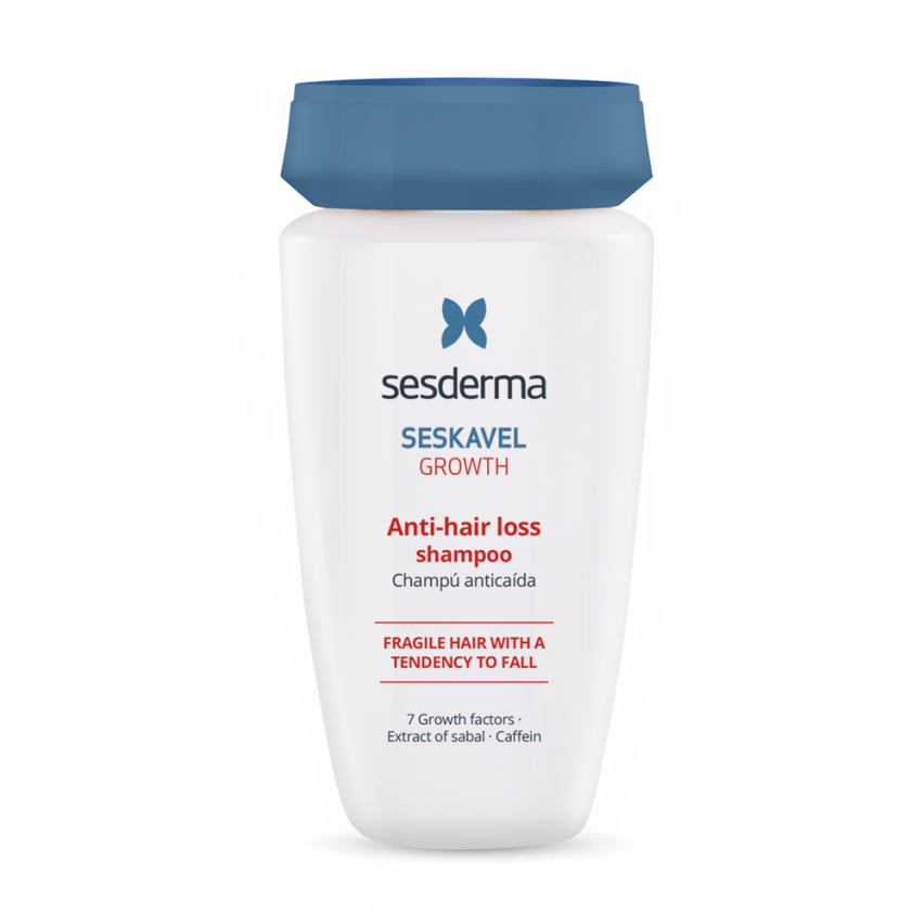 SESKAVEL GROWTH Anti-hair loss - Шампунь от выпадения волос, 200 мл.
