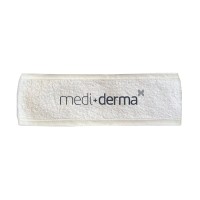 Повязка махровая, на липучке, хлопок, цвет белый, 8*67 см Medi+Derma