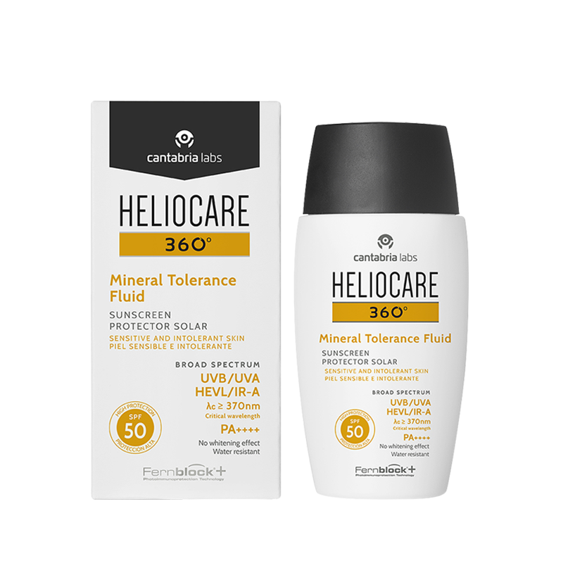 HELIOCARE 360* Mineral Tolerance - Солнцезащитный флюид с SPF50 д/чувств. кожи, 50мл
