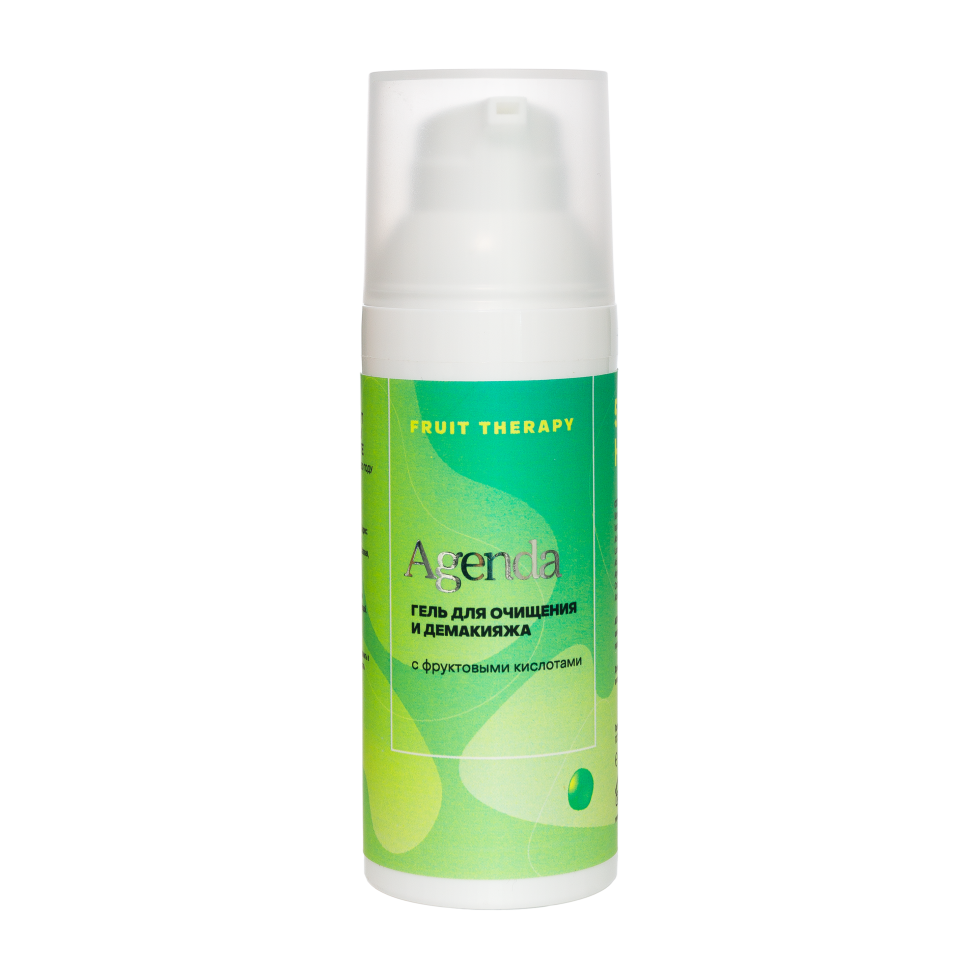 FRUIT THERAPY HOME LINE Гель для очищения и демакияжа с фруктовыми кислотами 50мл