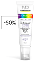 HIGH PROTECTION INVISIBLE —c невидимым финишем SPF 50+ PPD 24,75мл Срок 31,01,2026