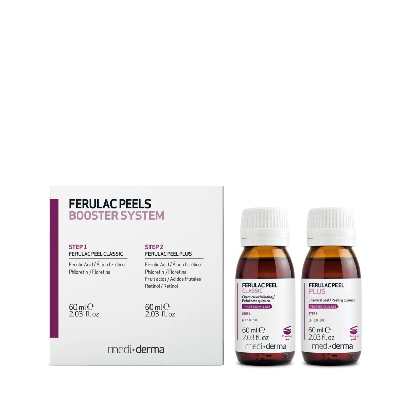 FERULAC PEELS BOOSTER SYSTEM Набор пилингов 2*60 мл. (Классический и Плюс)