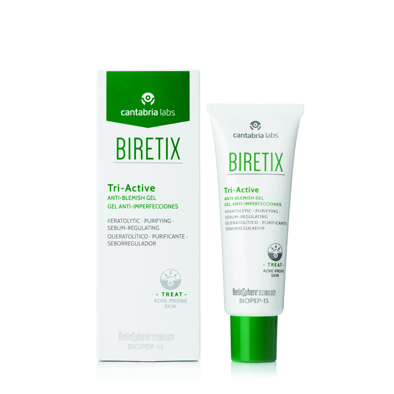 BiRetix- Tri-Active Anti-Blemish Gel-Гель ТРИ-АКТИВ для кожи с акне, 50 мл