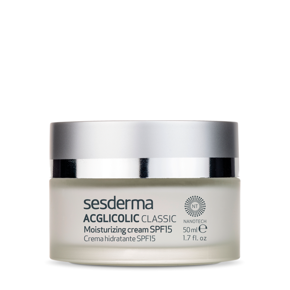 ACGLICOLIC CLASSIC Moisturizing cream SPF 15 – Крем увлажняющий с гликолевой кислотой СЗФ 15, 50 мл