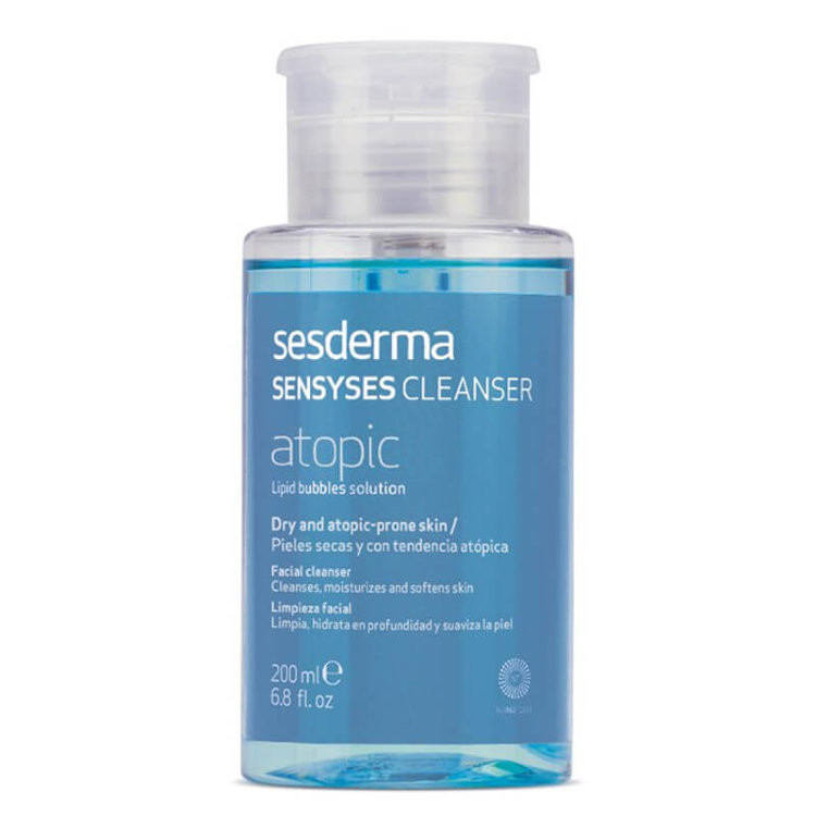 SENSYSES Cleanser Atopic- Липосомальный лосьон для снятия макияжа для чувствительной кожи, 200 мл