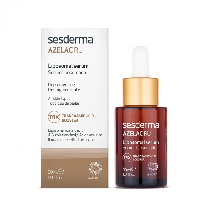 AZELAC RU Facial depigmenting liposomal serum - Сыворотка липосомальная дипегментирующая, 30мл