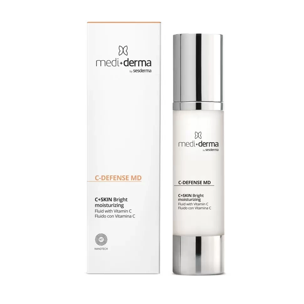 C-DEFENSE MD C+SKIN Bright moisturizing - Флюид для лица ревитализирующий, 50 мл [M].